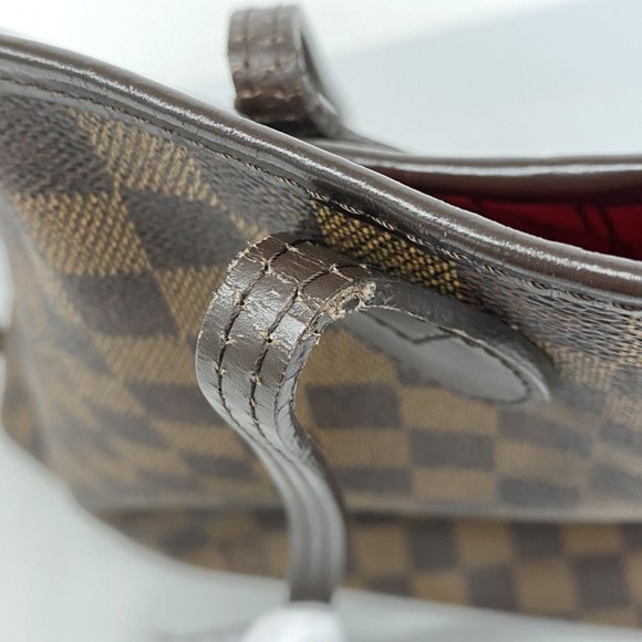 Louis Vuitton Tote Bag Damier Neverfull MM N51105 Ebene Women's - Picture 8 of 11